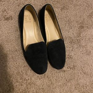 Naturalizer suede black loafers size 11